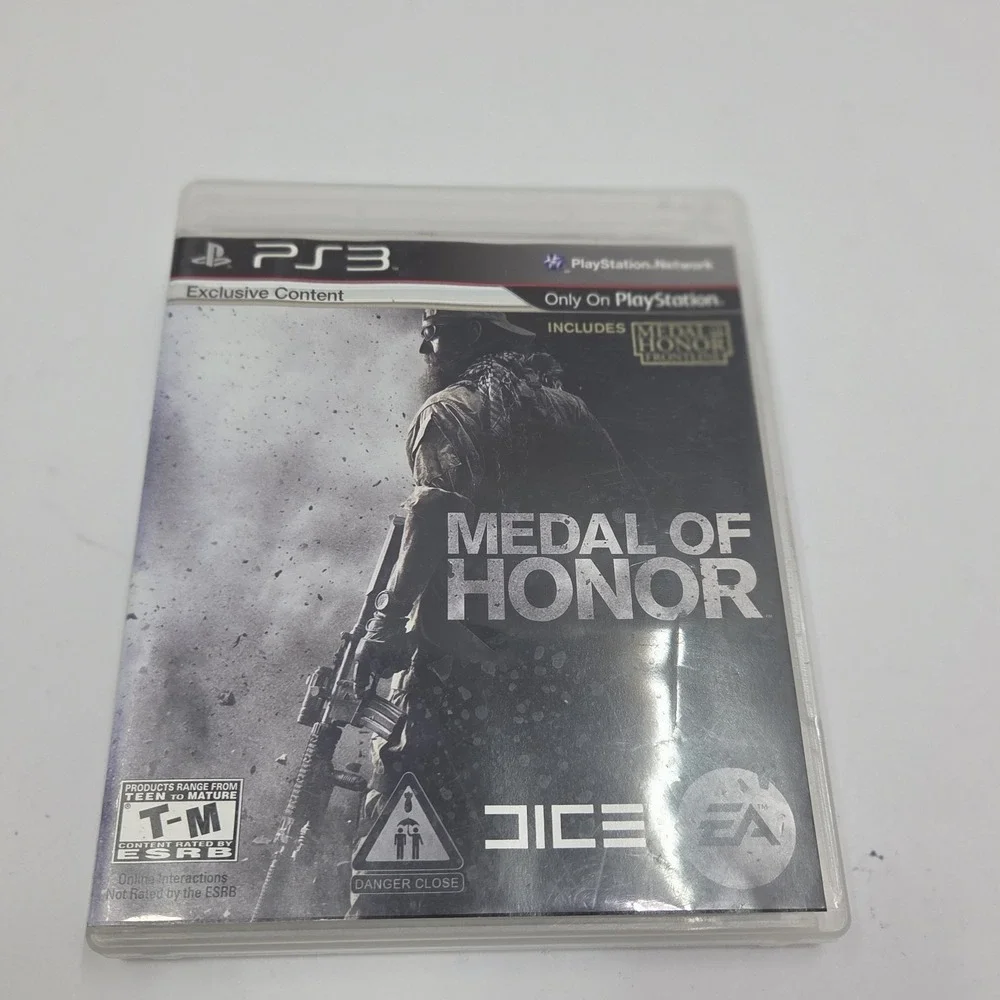 Medal of Honor PS3 PlayStation 3 Game Complete CIB Tested Clean Disc EA DICE